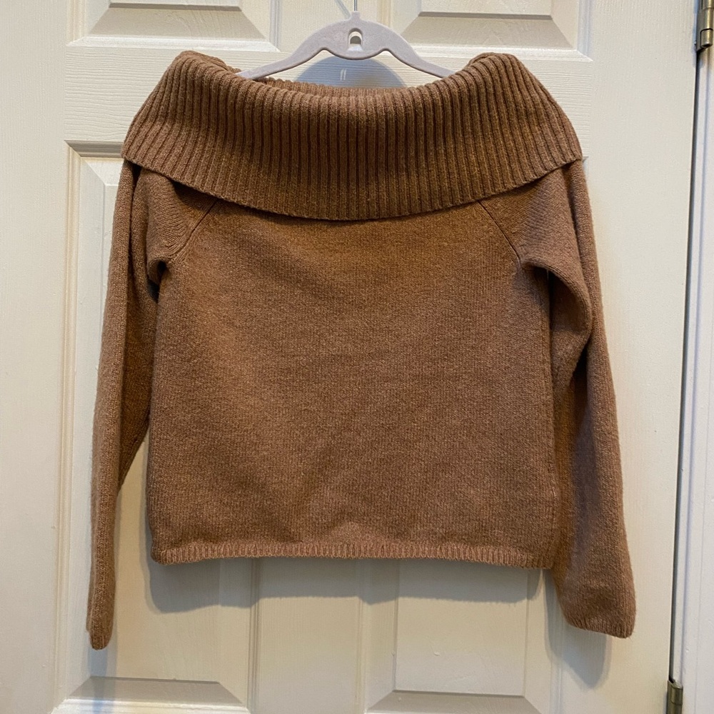 Women’s off the shoulder sweater